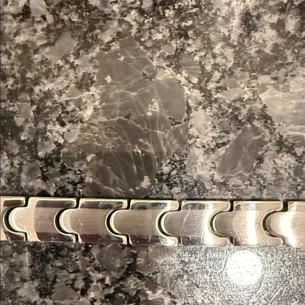Stainless Steel 9inch Stylish Silver Bracelet unisex